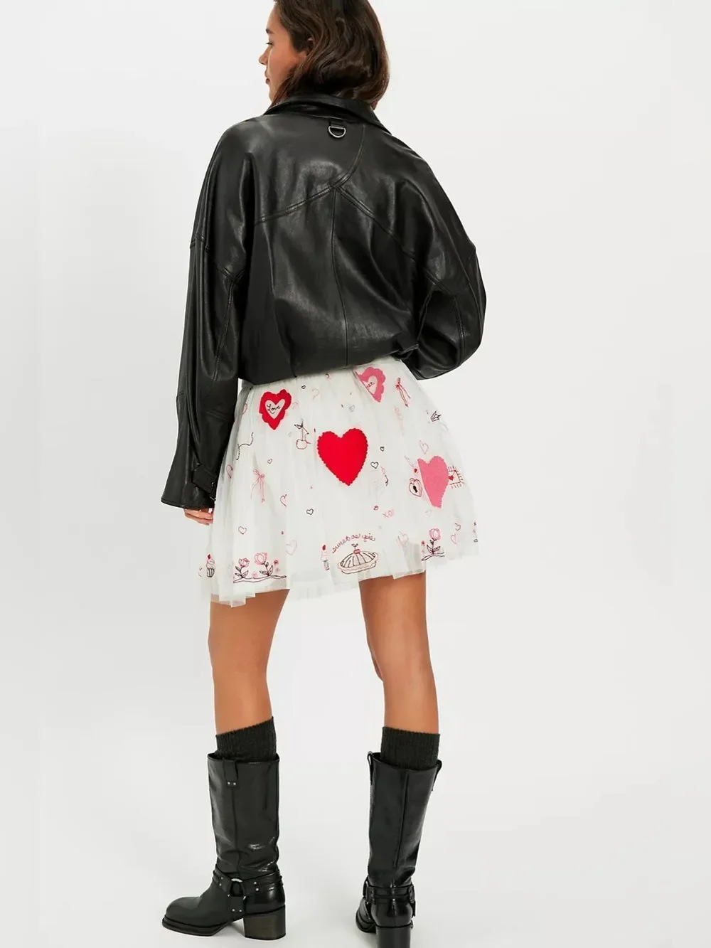 New Free People The Sketchbook Skirt Size L